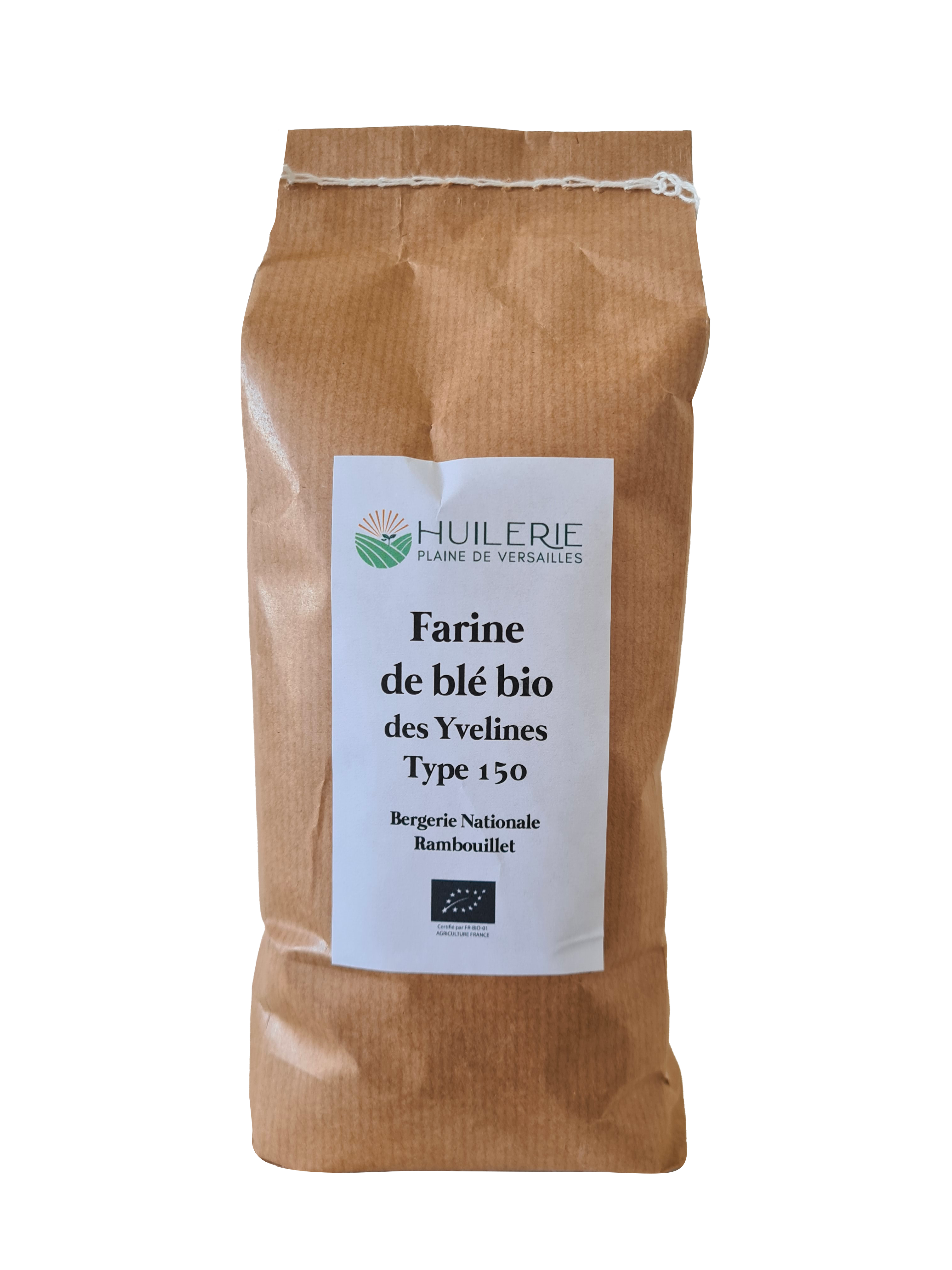 Farine de blé intégrale T150 de Normandie - Equitable et bio